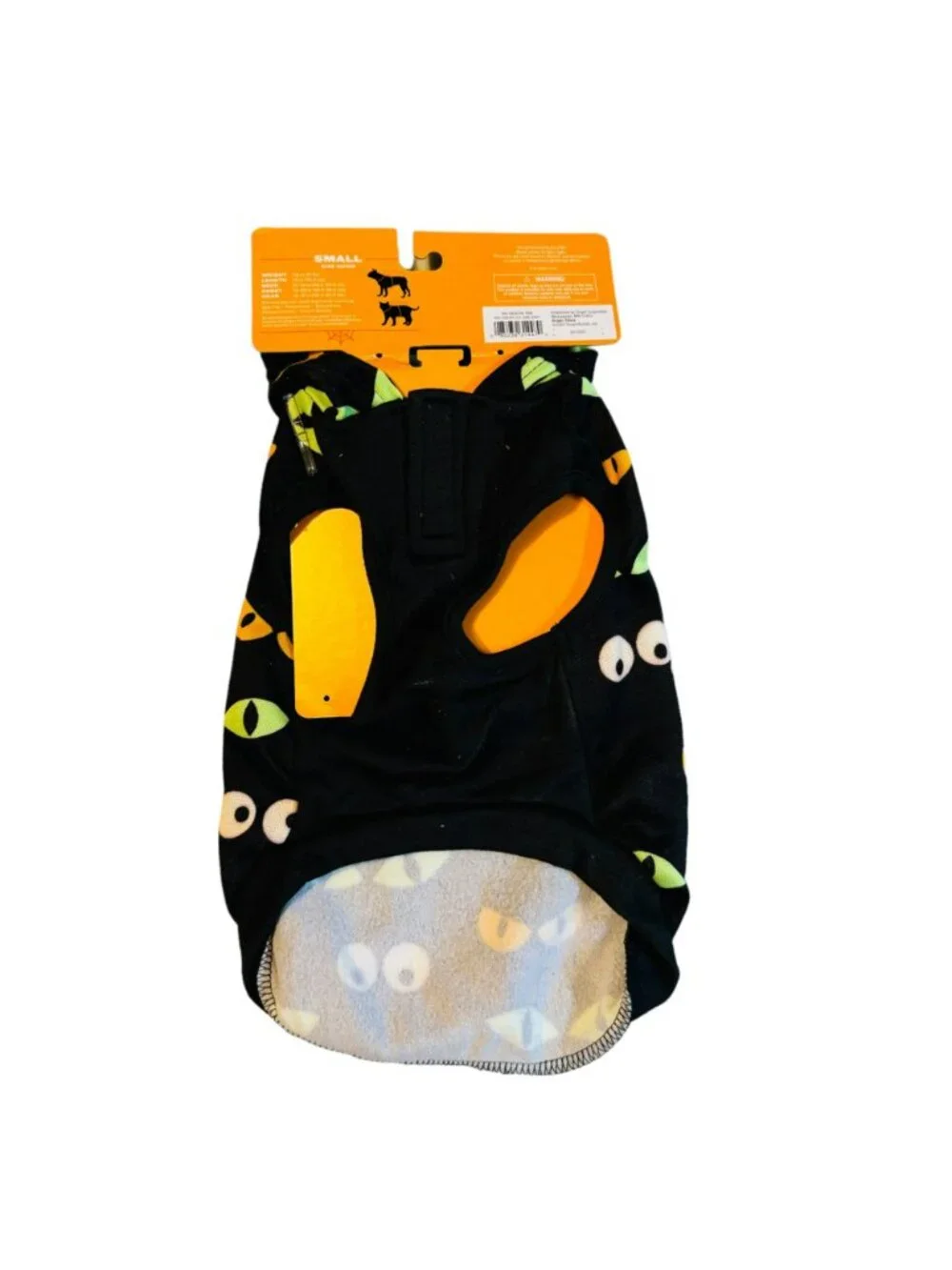 Glowing Eyes Hoodie Dog and Cat Costume - S